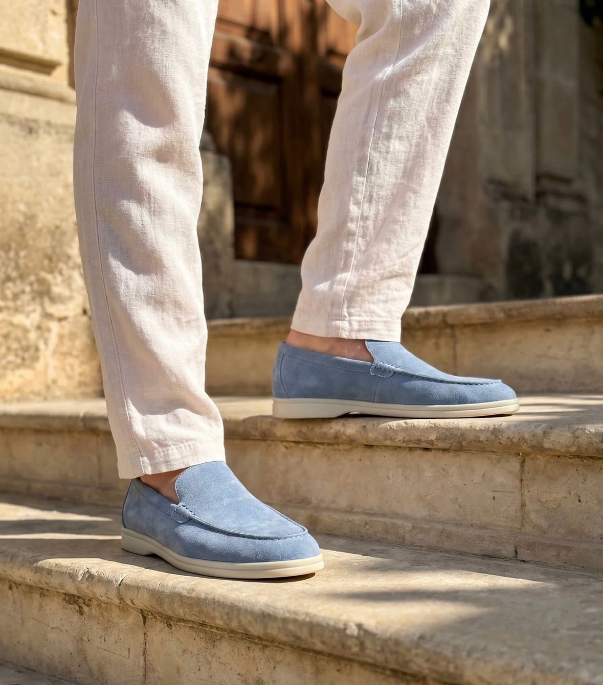 Riviera Loafer Hellblau